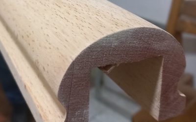 زیبایی و امنیت با هندریل چوبی پله ، دسته نرده چوبی پله