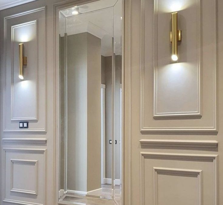 دکوراسیون دیواری با پلی اورتان ، اجرای قاب آینه و قاب بندی