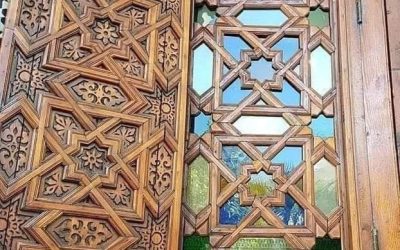 ایده های جالب برای ساخت دکوراسیون سنتی، گره چینی ایرانی ، ساخت درب های ورودی سبک سنتی قدیمی