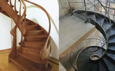 تفاوت پله چوبی و فلزی؛ بررسی زیبایی، دوام و کاربرد