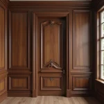 درب های تمام چوب