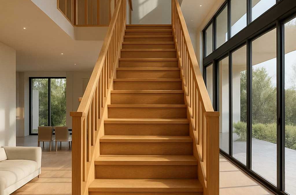 بازدید رایگان در مازندران | ساخت پله چوبی، کاور پله فلزی و نجاری حرفه‌ای