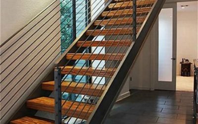 پله فلزی با روکش چوبی اقتصادی؛ زیبایی چوب با استحکام فلز در کمترین هزینه