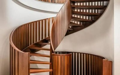پله چوبی مدرن؛ تلفیق هنر و صنعت در معماری داخلی