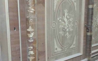 صادرات مبلمان آنتیک و معرق لاکچری با گارانتی ۱۰۰ ساله | خرید بوفه خمره‌ای