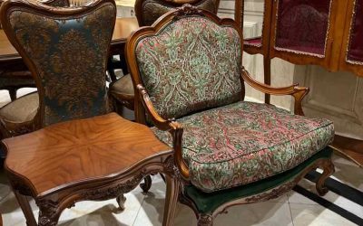 فروش ویژه مبلمان لوکس تمام چوب معرق | بوفه لاکچری خمره‌ای | منطقه کمرد