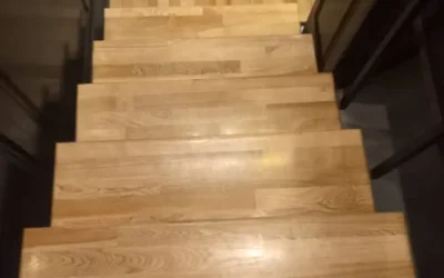 🏡 پرفروشترین کف پله چوبی: چوب بلوط اصل آمریکایی