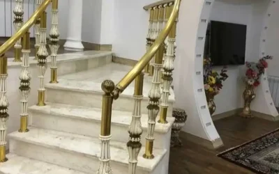 نرده PVC و پلاستیک با اتصالات استیل – تولید و نصب حرفه‌ای در سراسر ایران