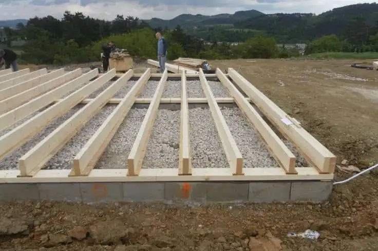 نوع فونداسیون برای کلبه چوبی + هزینه و نکات اجرایی