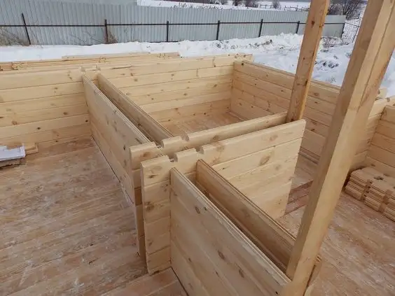 “دیوار دوجداره لاگ: راهنمای کامل بهترین سیستم ساخت چوبی [2025]