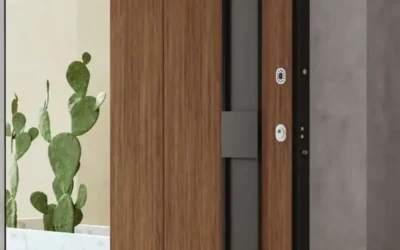 استانداردهای نصب شیشه‌های بزرگ روی درب فلزی | شیشه سکوریت دودی و لمینت | نکات فنی