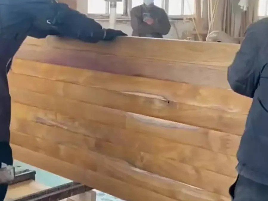 ساخت کف پله چوبی ۵ سانت فینگر جوینت (Finger Joint) + ضمانت ۱۰ ساله فن و هنر