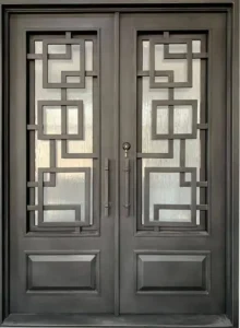 ساخت درب‌های لابی چوب و فلز